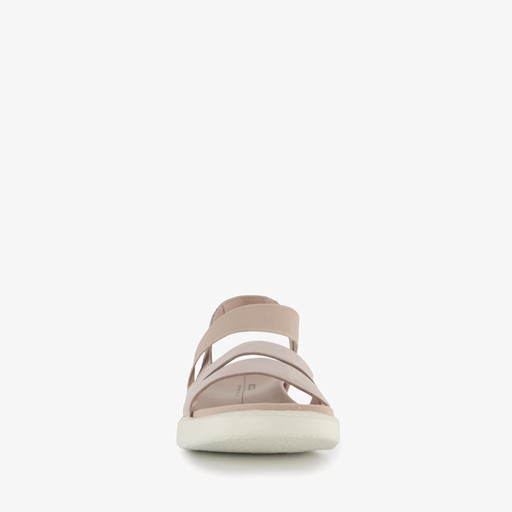 ECCO Yuma leren dames sandalen roze