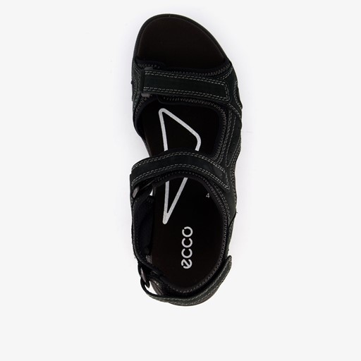 ECCO Onroads W leren dames wandelsandalen zwart