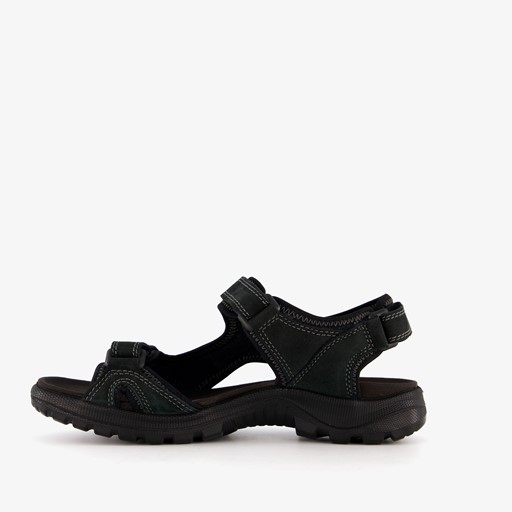 ECCO Onroads W leren dames wandelsandalen zwart