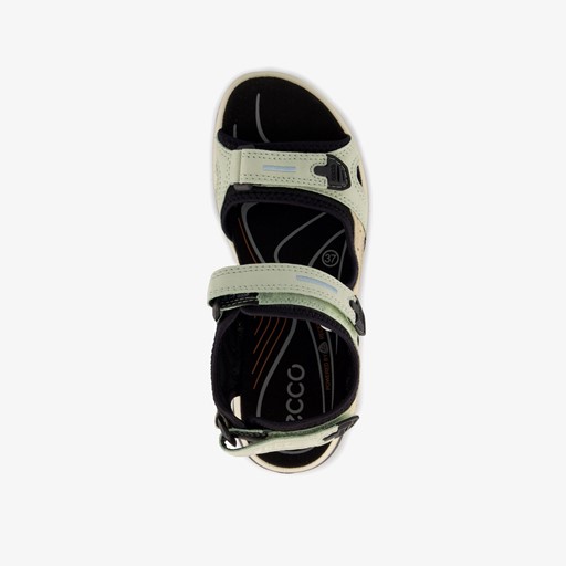 ECCO Offroad leren dames wandelsandalen beige