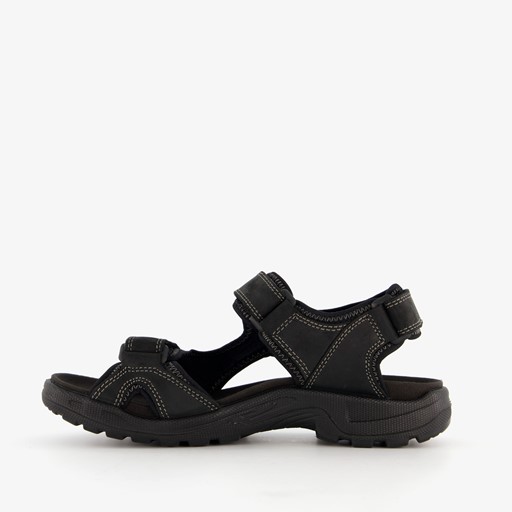 ECCO Onroads leren heren wandelsandalen zwart