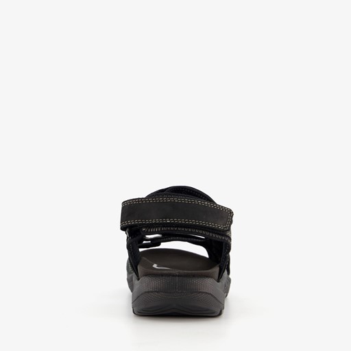 ECCO Onroads leren heren wandelsandalen zwart