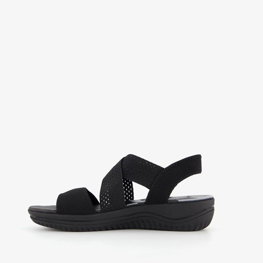 Dames sandalen zwart
