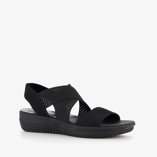 Dames sandalen zwart