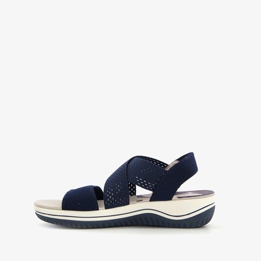 Dames sandalen met elastische bandjes