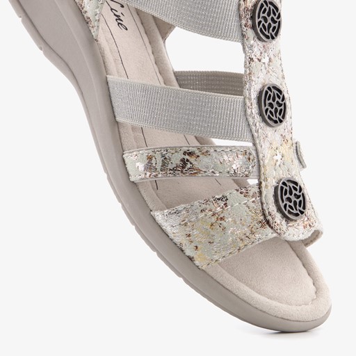 S dames sandalen grijs