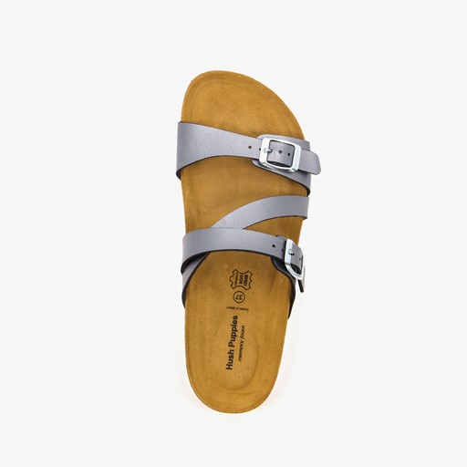 Dames bio slippers grijs
