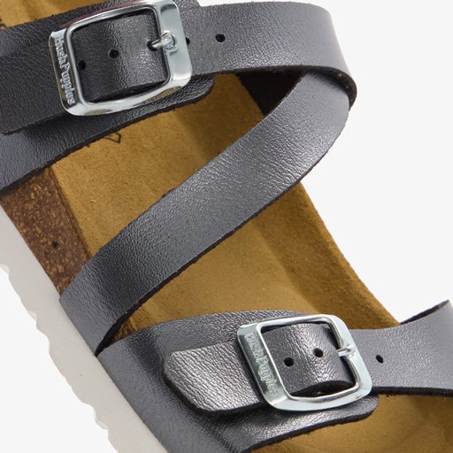 Dames bio slippers grijs