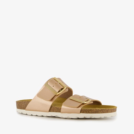 Dames bio slippers oudroze