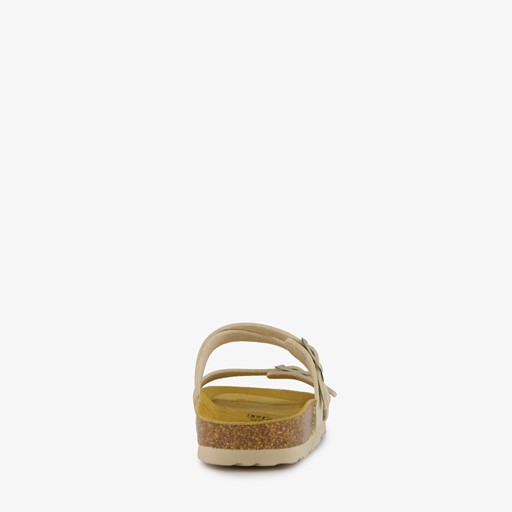 Dames bio slippers goud