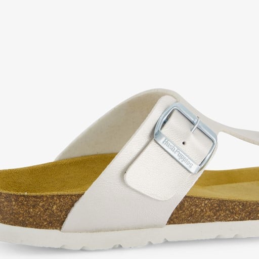 Dames teenslippers wit