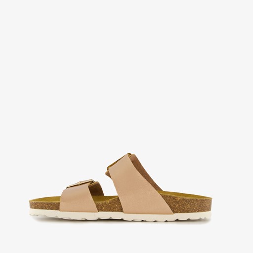 Dames bio slippers oudroze