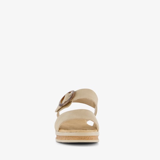 Dames sandalen beige bruin