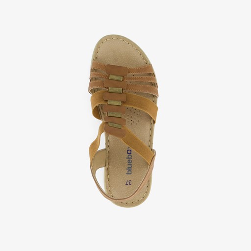 Dames sandalen cognac