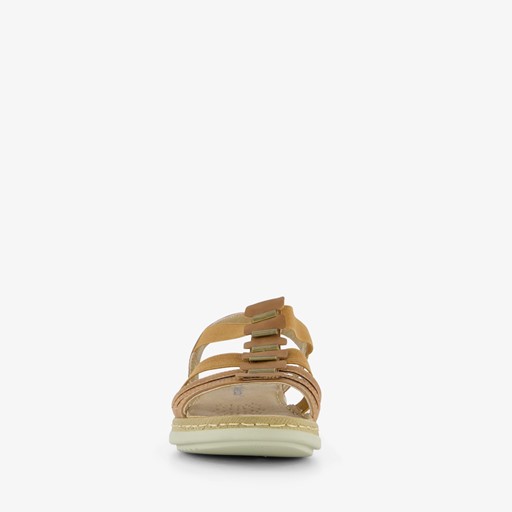 Dames sandalen cognac