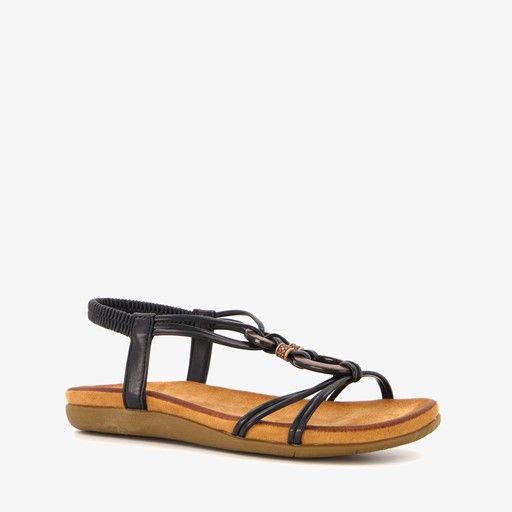 Dames sandalen zwart