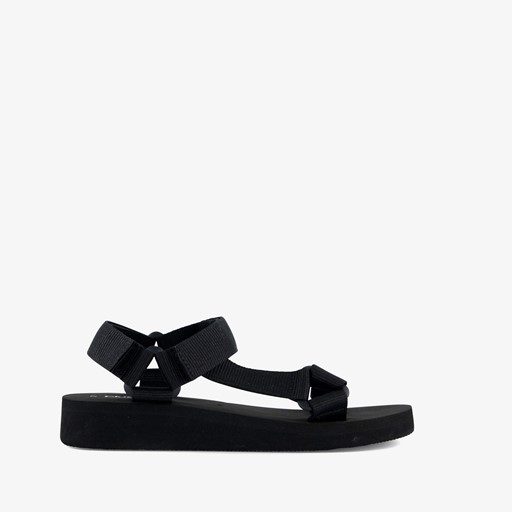 Dames sandalen zwart