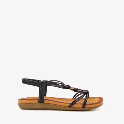 Dames sandalen zwart