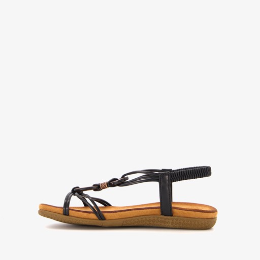Dames sandalen zwart