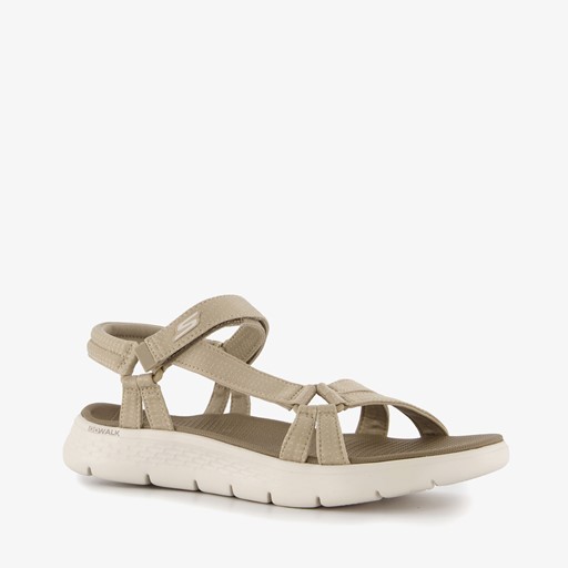 Go Walk Flex Sublime dames sandalen beige