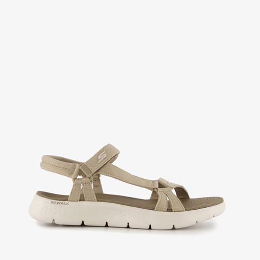 Go Walk Flex Sublime dames sandalen beige