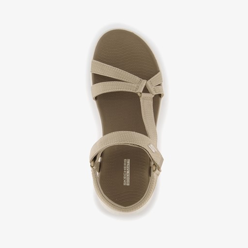 Go Walk Flex Sublime dames sandalen beige