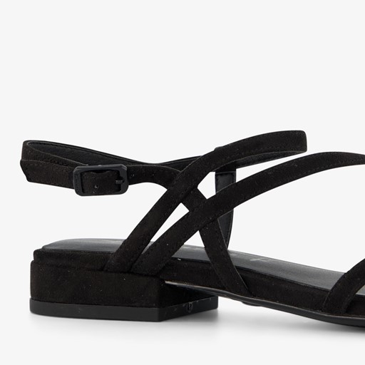 Dames sandalen zwart