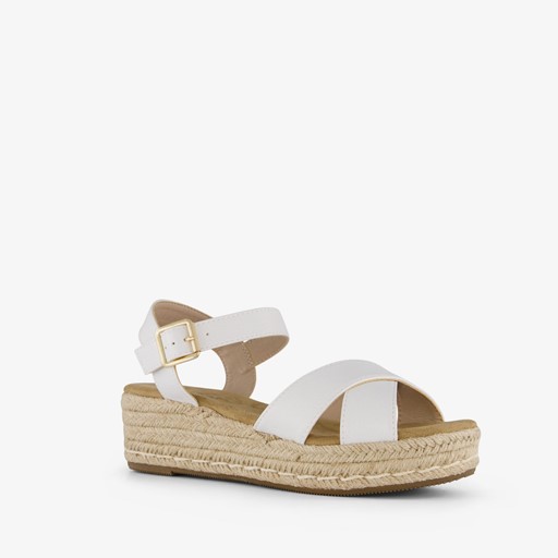 Dames espadrilles wit