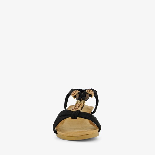 Dames sandalen met lage sleehak