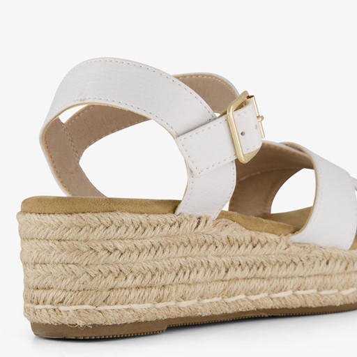Dames espadrilles wit
