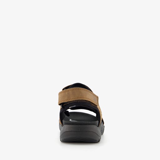 ECCO Onroads leren heren wandelsandalen bruin