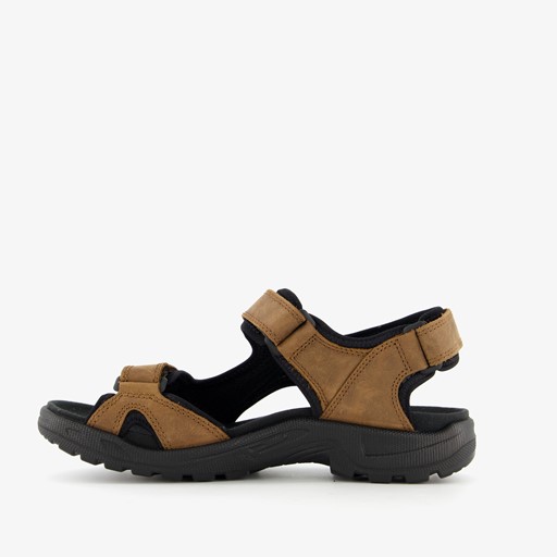 ECCO Onroads leren heren wandelsandalen bruin