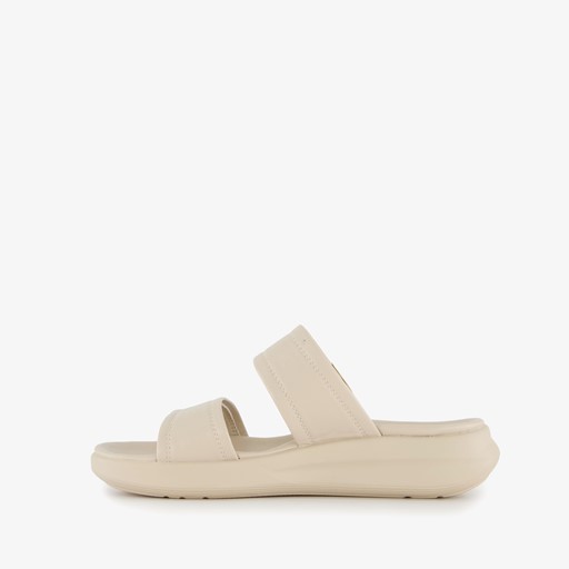 Dames slippers beige