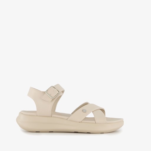 Dames sandalen beige