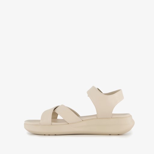 Dames sandalen beige