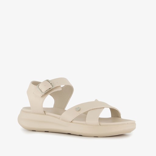 Dames sandalen beige