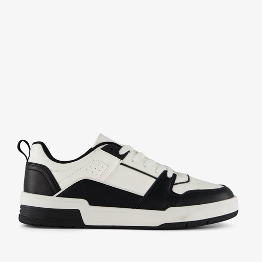 Heren sneakers wit zwart
