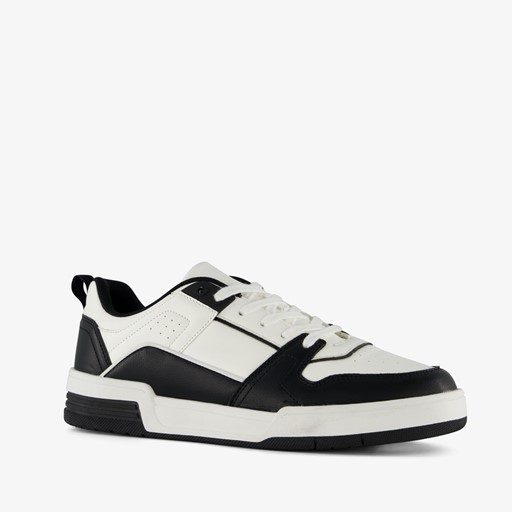 Heren sneakers wit zwart