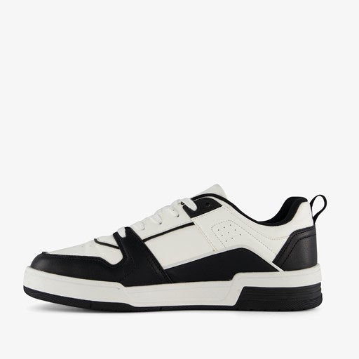 Heren sneakers wit zwart