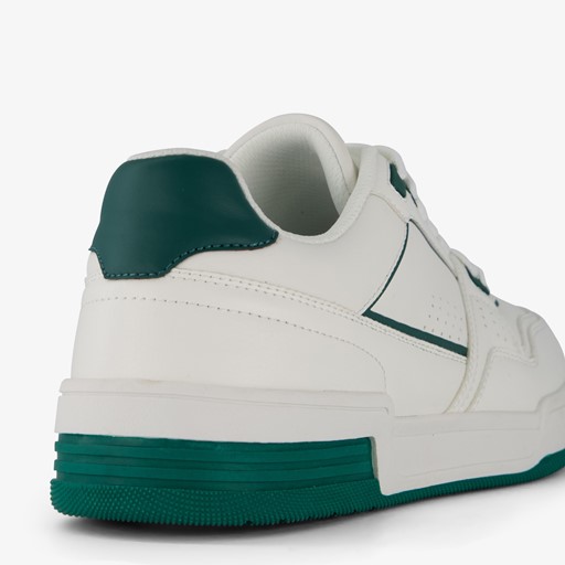 Heren sneakers wit groen