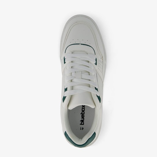 Heren sneakers wit groen