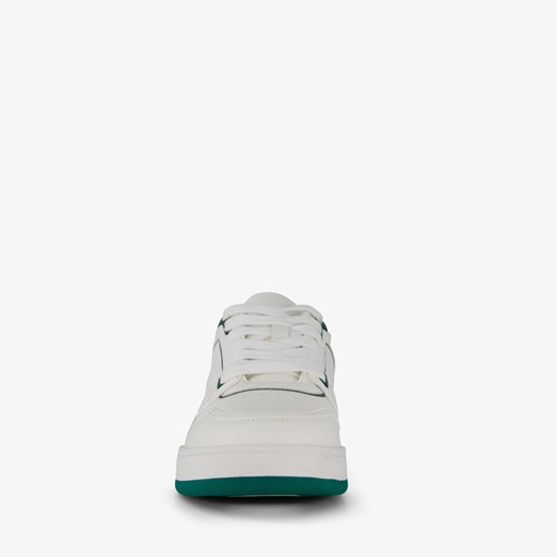 Heren sneakers wit groen