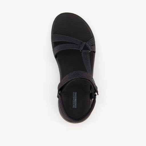 Go Walk Flex Sublime dames sandalen zwart