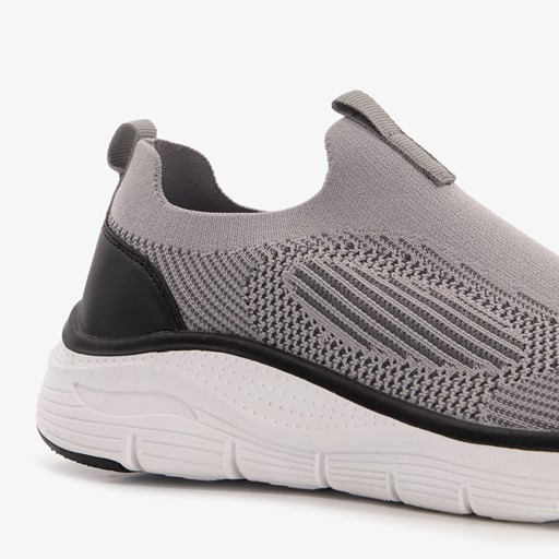 Heren instappers grijs