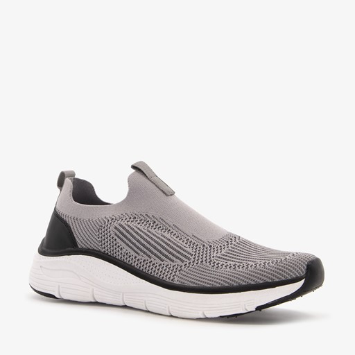 Heren instappers grijs
