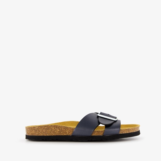 Dames bio slippers antraciet