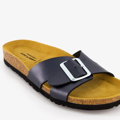 Dames bio slippers antraciet