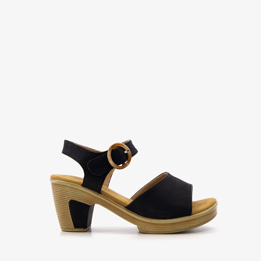 Dames sandalen zwart