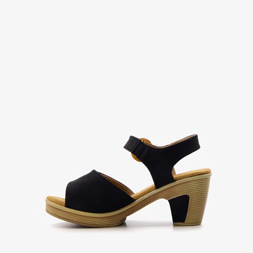 Dames sandalen zwart