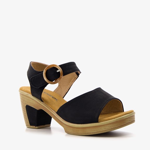 Dames sandalen zwart